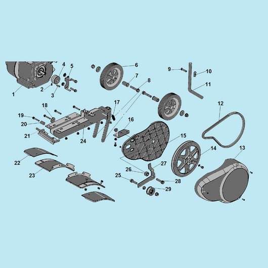 Шкив, ремень и колеса Champion BC4311